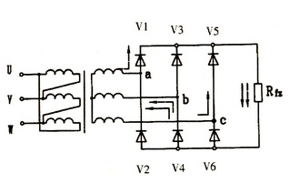 三相桥式整流电路
