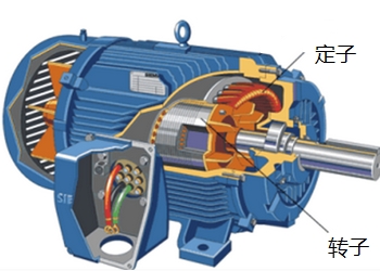 三相异步电动机内部结构图